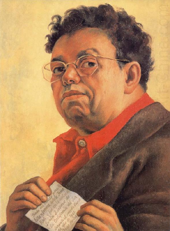 Diego Rivera Self-Portrait china oil painting image